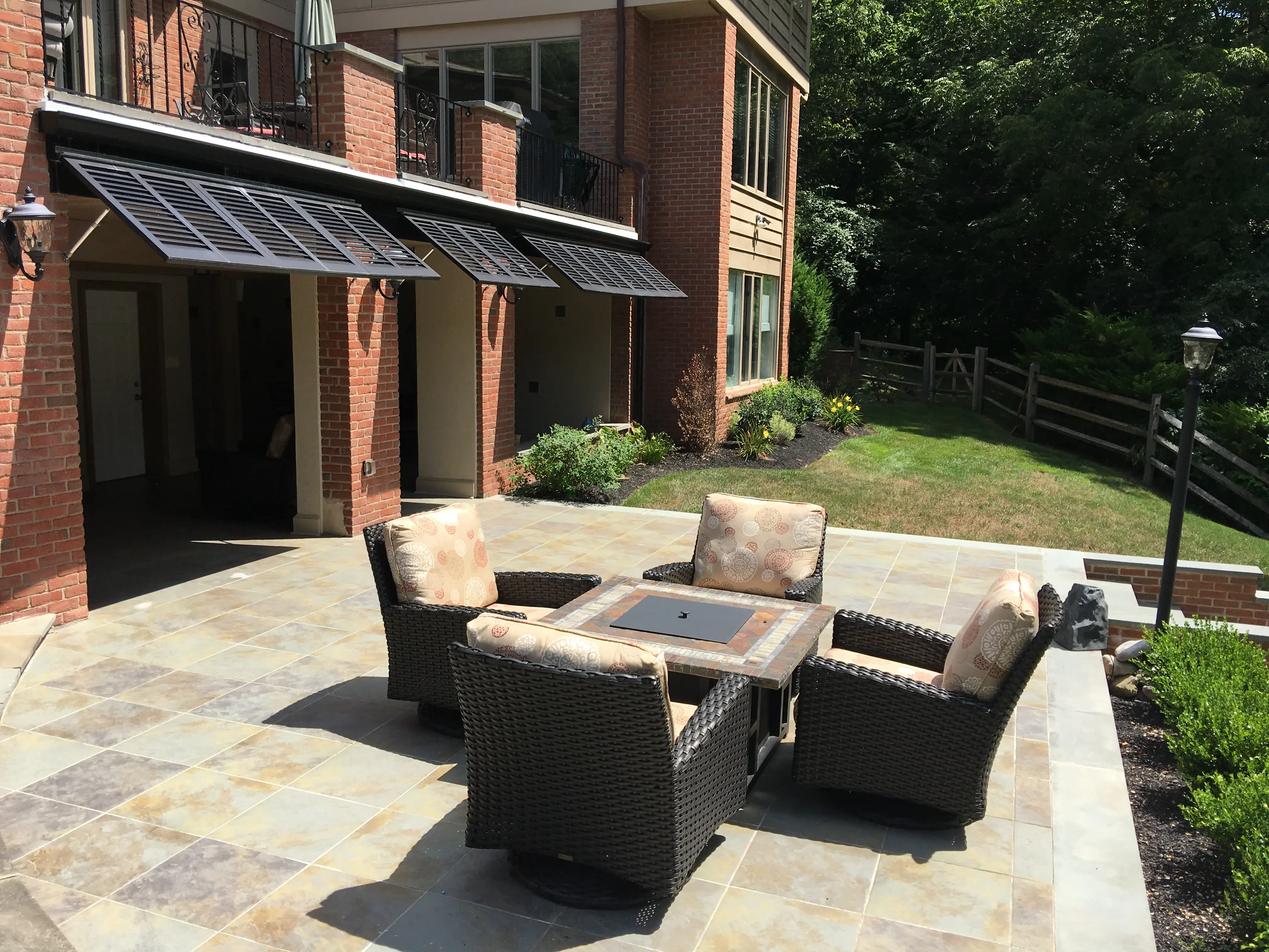 Deck or outdoor living space completed by RGV Construction